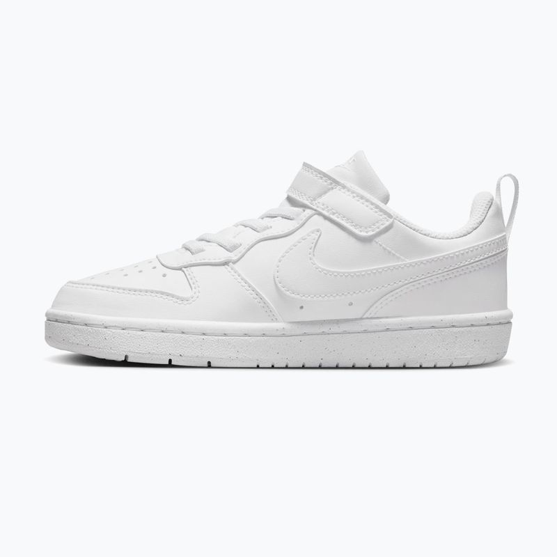 Взуття дитяче Nike Court Borough Low Recraft white/white/white 2