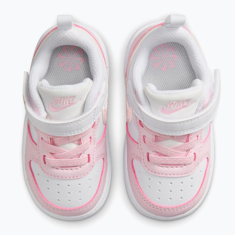 Взуття дитяче Nike Court Borough Low Recraft white/pink foam 4