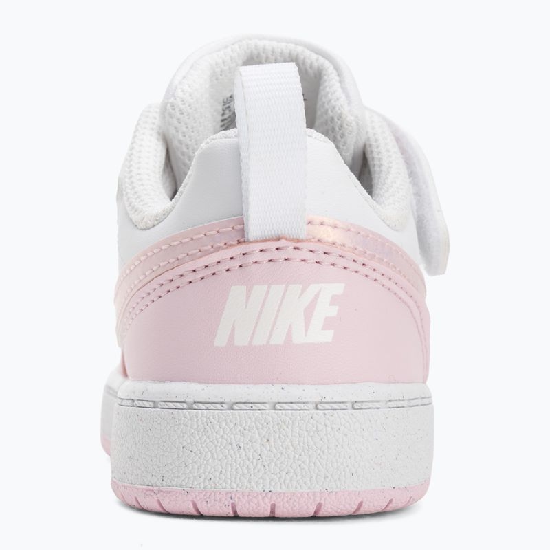 Взуття дитяче Nike Court Borough Low Recraft white/pink foam 6