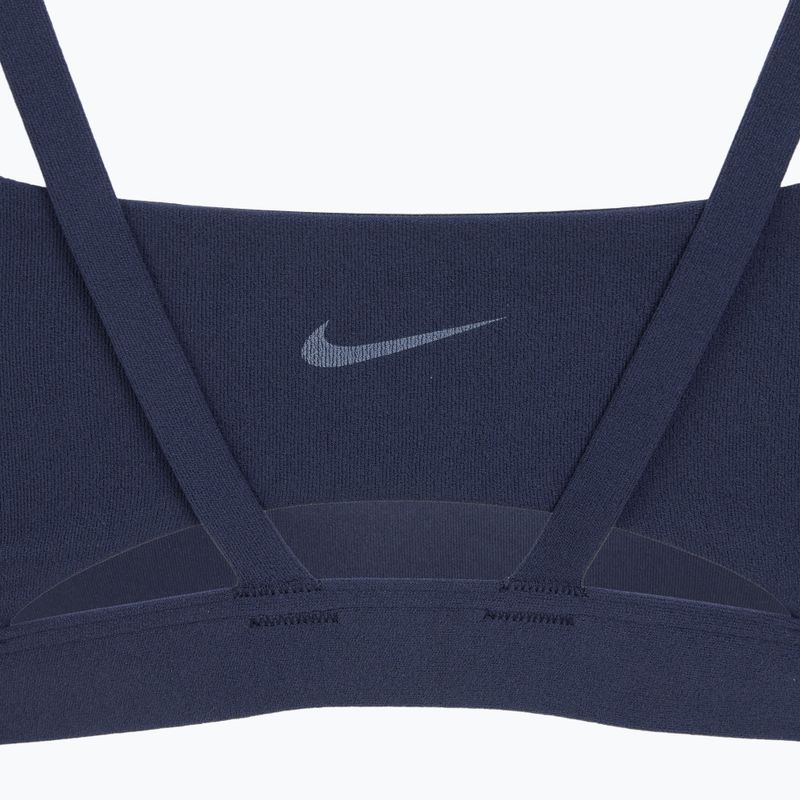 Biustonosz treningowy Nike Zenvy Strappy midnight navy/white 8