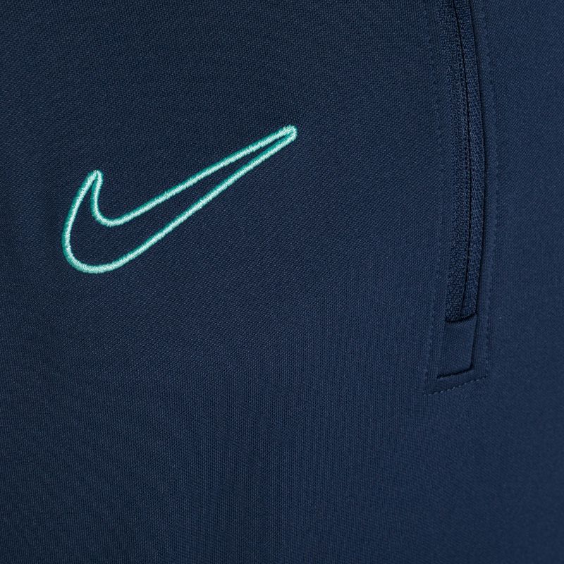 Лонгслів футбольний дитячий Nike Dri-Fit Academy23 midnight navy/black/midnight navy/hyper turquoise 3