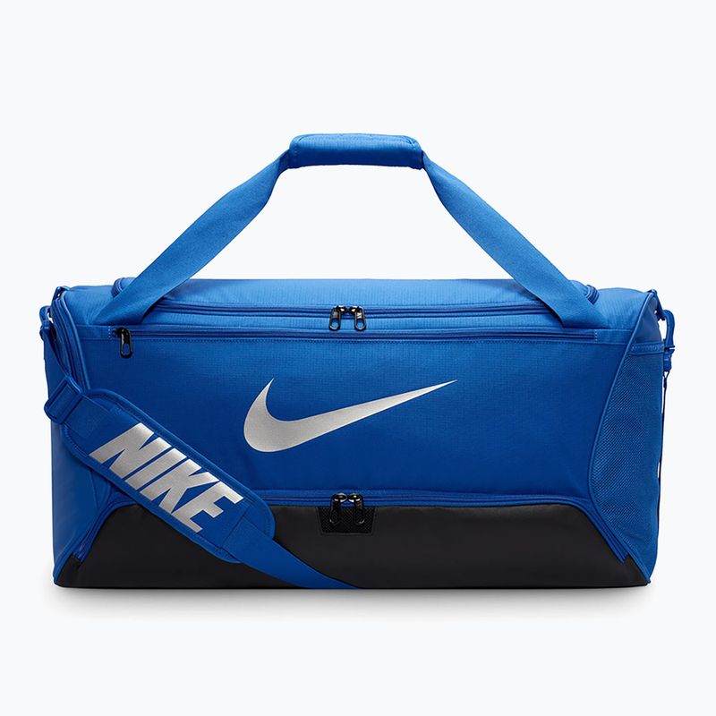 Сумка для тренувань Nike Brasilia 9.5 60 л game royal/black/metallic silver