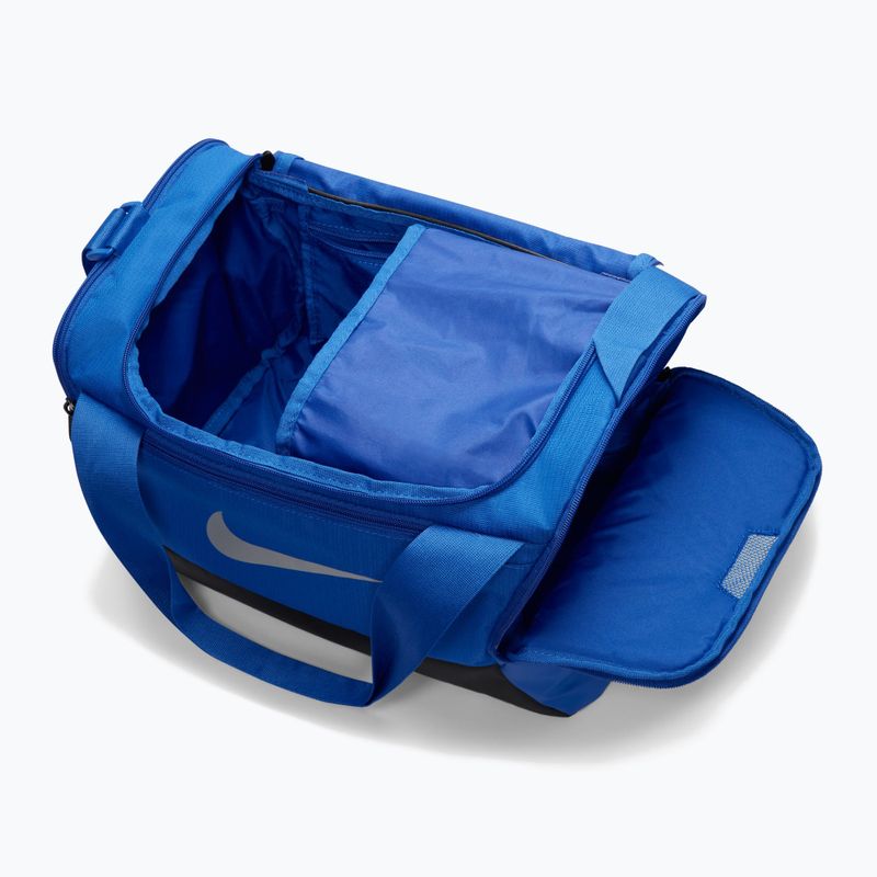 Тренувальна сумка Nike Brasilia 9.5 Duffle 25 l game royal/black/metallic silver 3