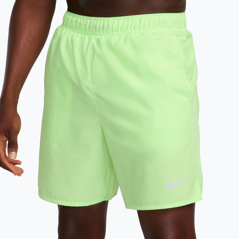 Шорти чоловічі Nike Dri-Fit Challenger 7" Brief-Lined lime blast/lime blast 4