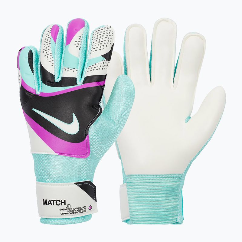 Рукавиці воротарські дитячі Nike Match black/hyper turquoise/rush fuchsia