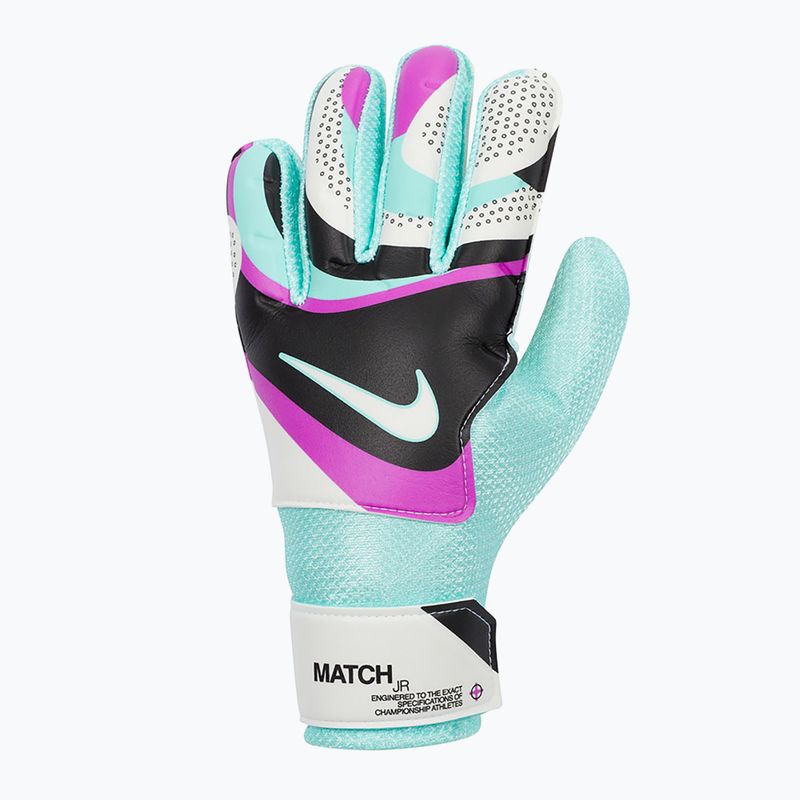 Рукавиці воротарські дитячі Nike Match black/hyper turquoise/rush fuchsia 2