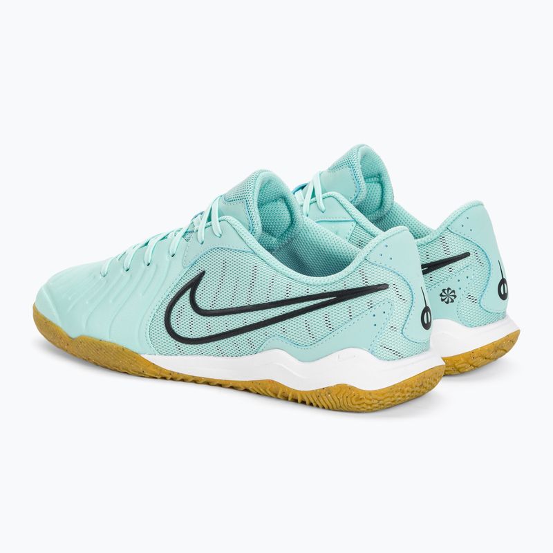 Футбольні бутси кросівки чоловічі Nike Tiempo Legend 10 Academy IC light dew/fuchsia dream/black 3