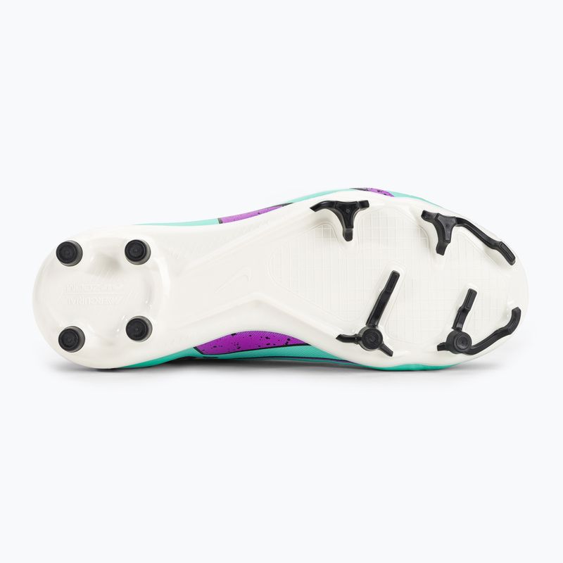 Футбольні бутси кросівки дитячі Nike Jr Zoom Mercurial Superfly 9 Academy FG/MG hyper turquoise/black/ white/fuchsia dream 5