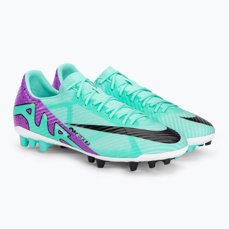 Футбольні бутси кросівки чоловічі Nike Mercurial Vapor 15 Academy AG hyper turquoise/black/ white/fuchsia dream 4