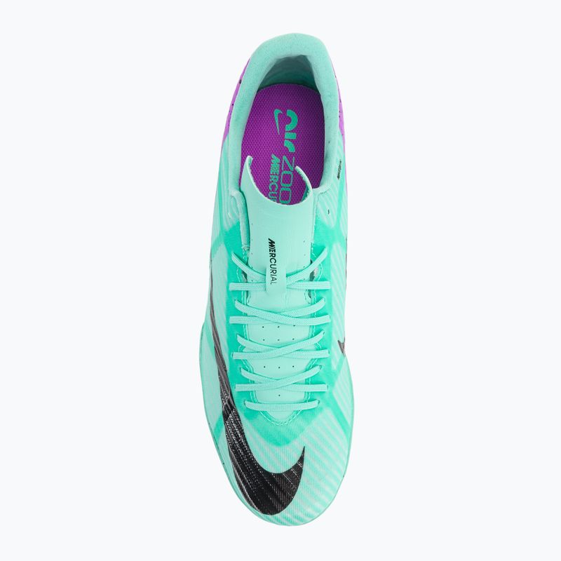 Футбольні бутси кросівки чоловічі Nike Mercurial Vapor 15 Academy IC hyper turquoise/black/ white/fuchsia dream 6