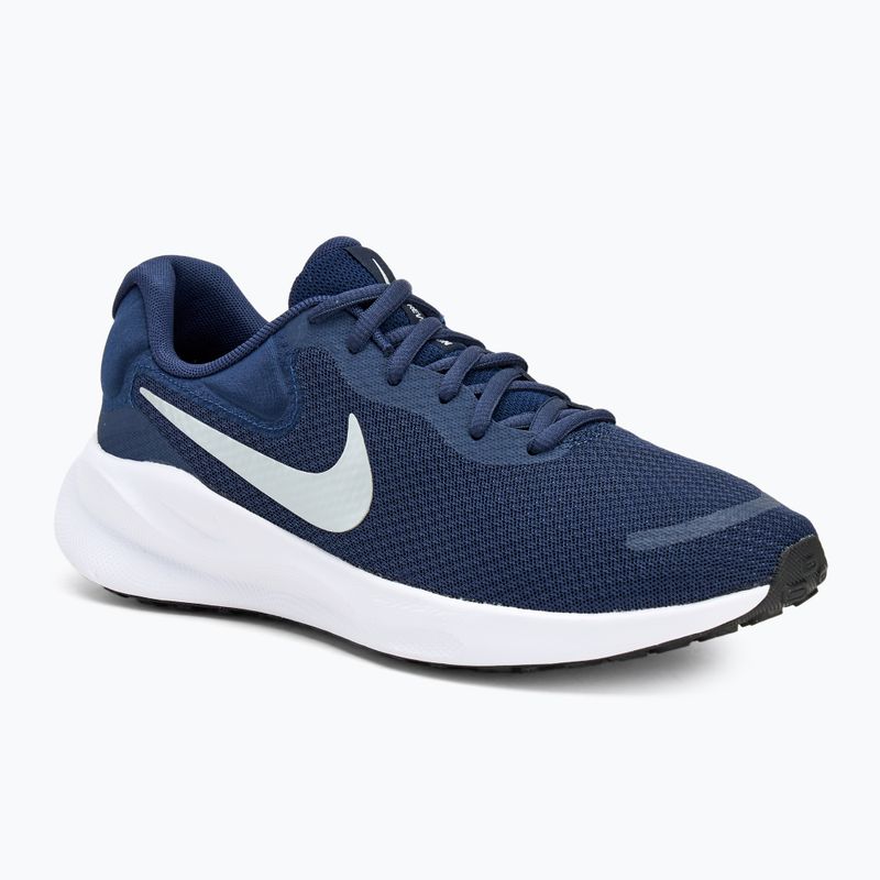 Кросівки для бігу чоловічі Nike Revolution 7 midnight navy/black/white/pure platinum