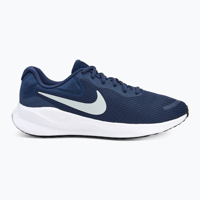 Кросівки для бігу чоловічі Nike Revolution 7 midnight navy/black/white/pure platinum 2