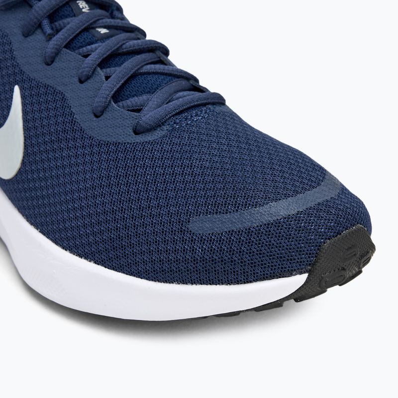 Кросівки для бігу чоловічі Nike Revolution 7 midnight navy/black/white/pure platinum 7
