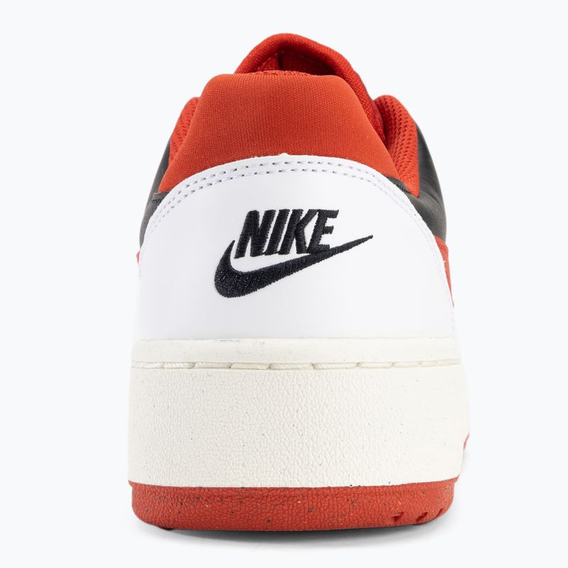 Кросівки чоловічі Nike Full Force Low white/black/team orange/polar 6