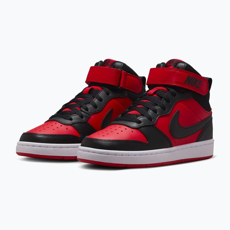 Взуття  Nike Court Borough Mid 2 university red/white/black 3