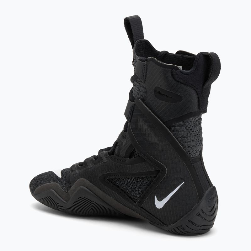 Боксерські кросівки Nike Hyperko 2 чорно-білі димчасто-сірі 3