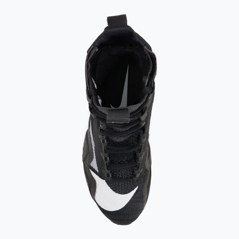 Боксерські кросівки Nike Hyperko 2 чорно-білі димчасто-сірі 6