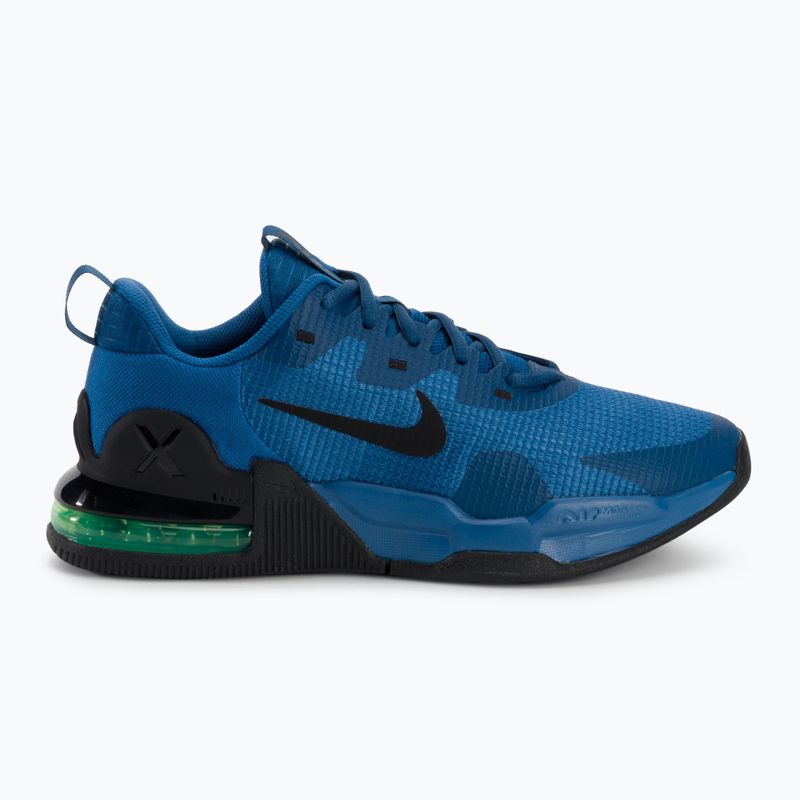 Кросівки для тренувань чоловічі Nike Air Max Alpha Trainer court blue/green strike/black 2