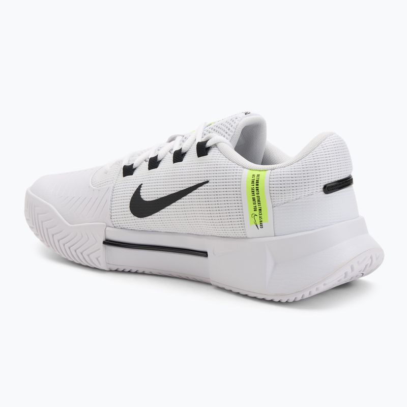Кросівки тенісні чоловічі Nike Zoom GP Challenge 1 white / black / white 3