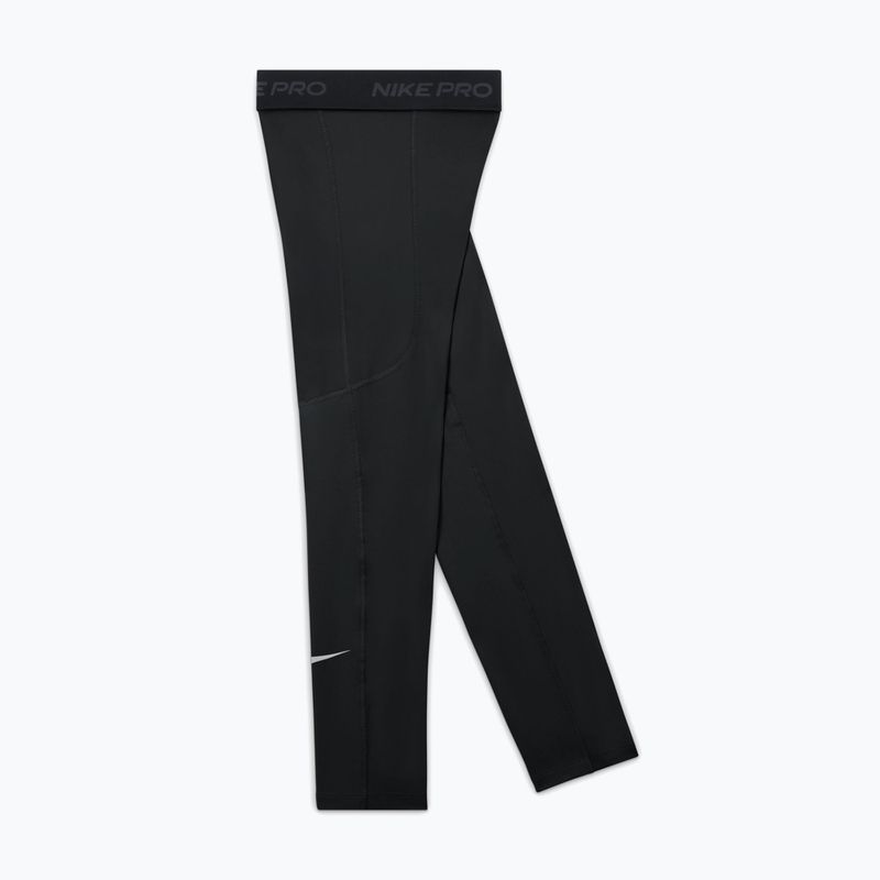 Легінси дитячі Nike Pro Dri-FIT black/black/white 8