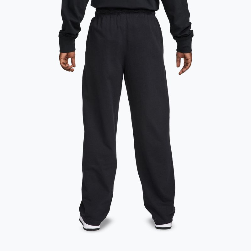 Штани чоловічі Nike Sportswear Club Knit Open-Hem black/white 3