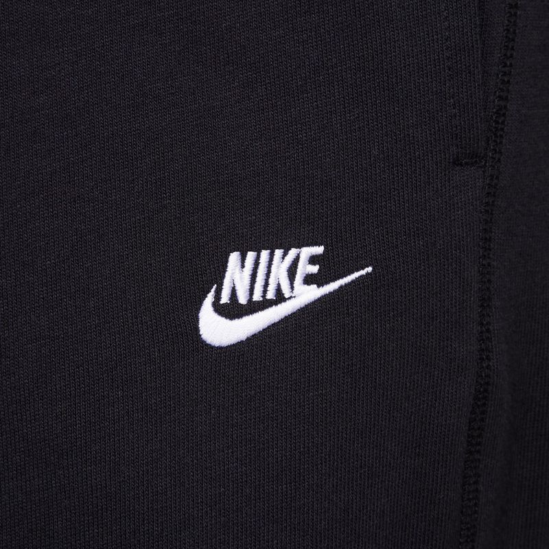 Штани чоловічі Nike Sportswear Club Knit Open-Hem black/white 5