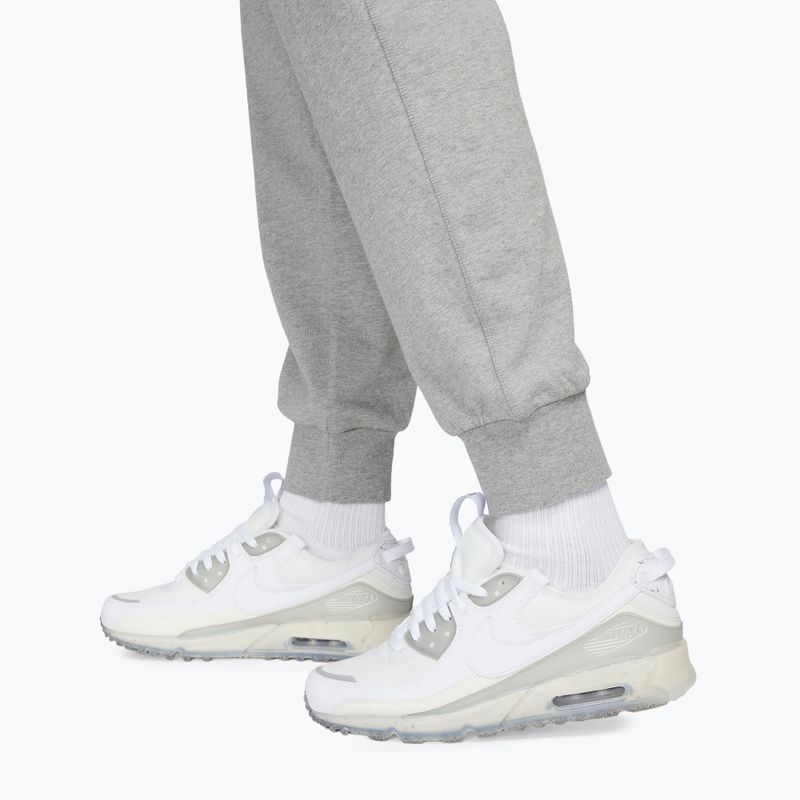 Штани чоловічі Nike Club Knit Jogger dark grey heather/white 5