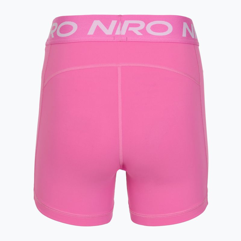 Шорти жіночі Nike Pro 365 playful pink/white 8