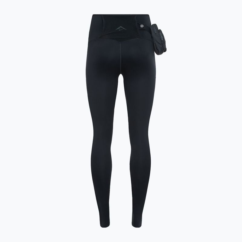 Легінси жіночі Nike Trial Go High-Waisted 7/8 black/ dark smoke grey/ dark smoke grey 2