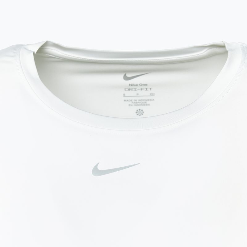 Футболка жіноча Nike One Classic Dri-Fit white/black 3