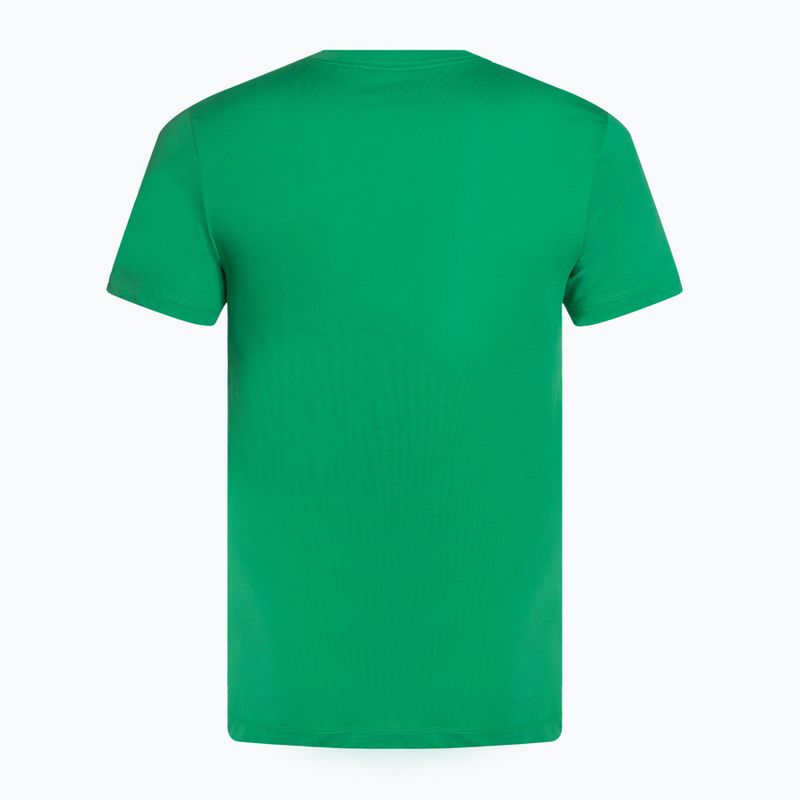 Чоловіча тенісна футболка Nike Court Dri-Fit Heritage stadium зелена 2