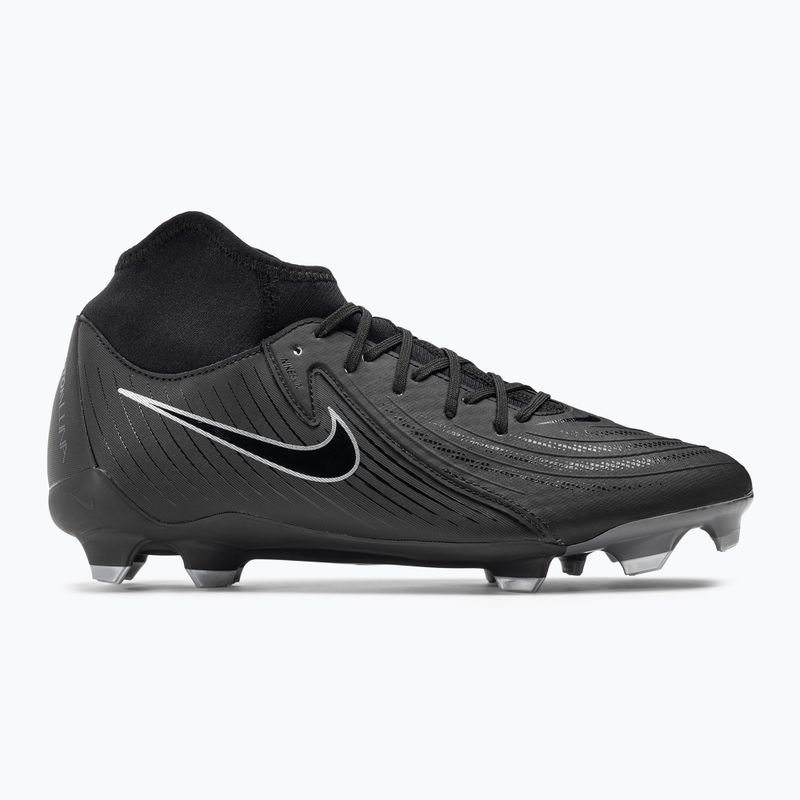 Кросівки футбольні Nike Phantom Luna II Academy FG/MG black / black 2