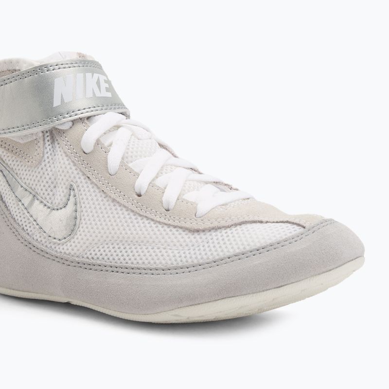 Кросівки борцівські дитячі Nike Speedsweep VII white/metallic silver 7