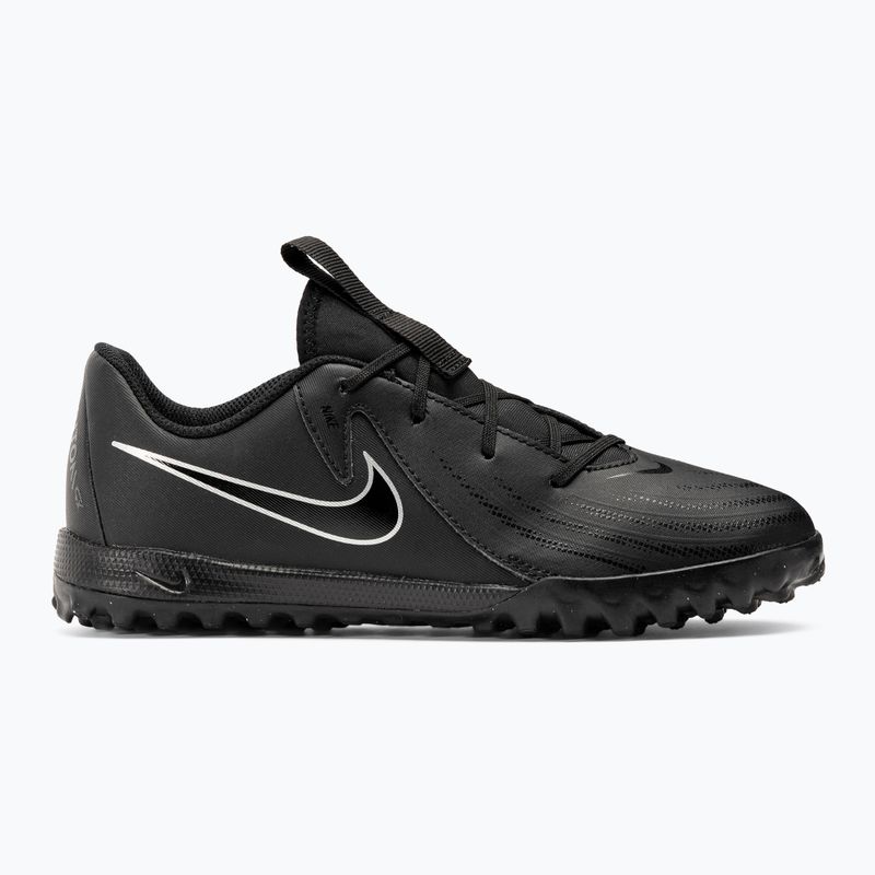 Кросівки футбольні дитячі Nike Phantom GX II Academy TF Junior black/black 2