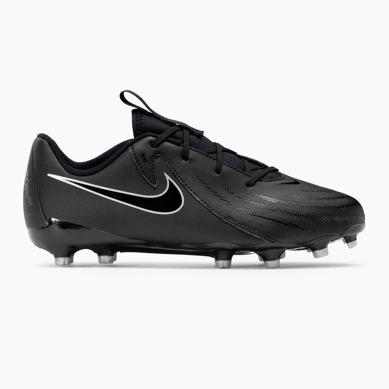 Кросівки футбольні дитячі Nike Phantom GX II Academy FG/MG Junior black/black 2