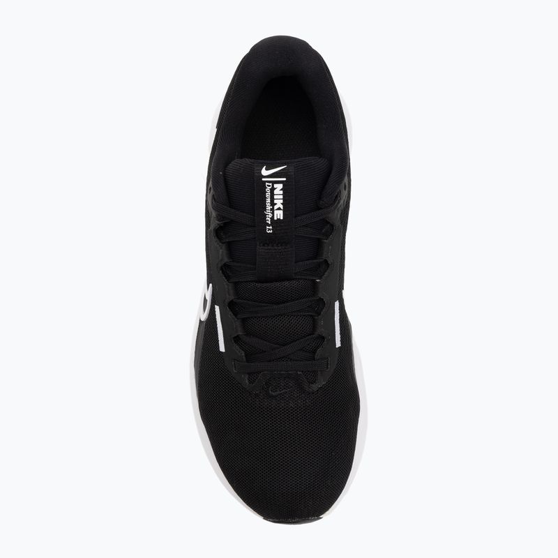 Кросівки для бігу жіночі Nike Downshifter 13 astronomy black / white / dark smoke grey 5