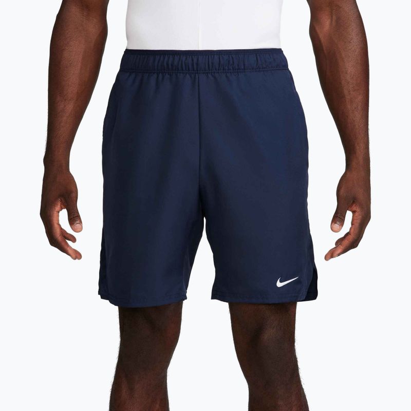 Шорти тенісні чоловічі Nike Court Dri-Fit Victory 9" obsidian / white 3