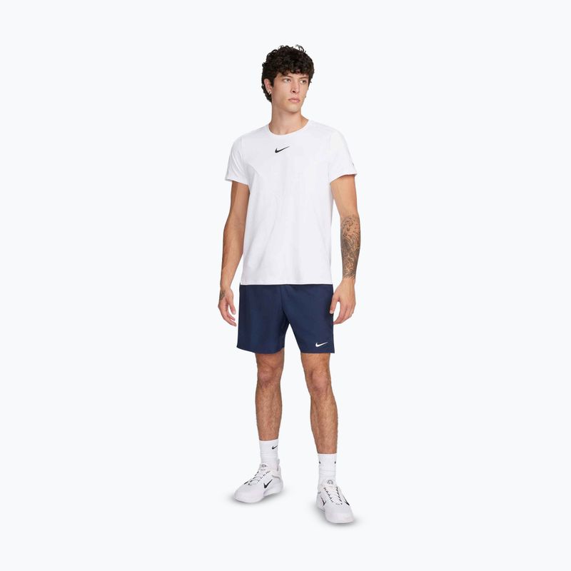 Шорти тенісні чоловічі Nike Court Dri-Fit Victory 7" obsidian/white 2