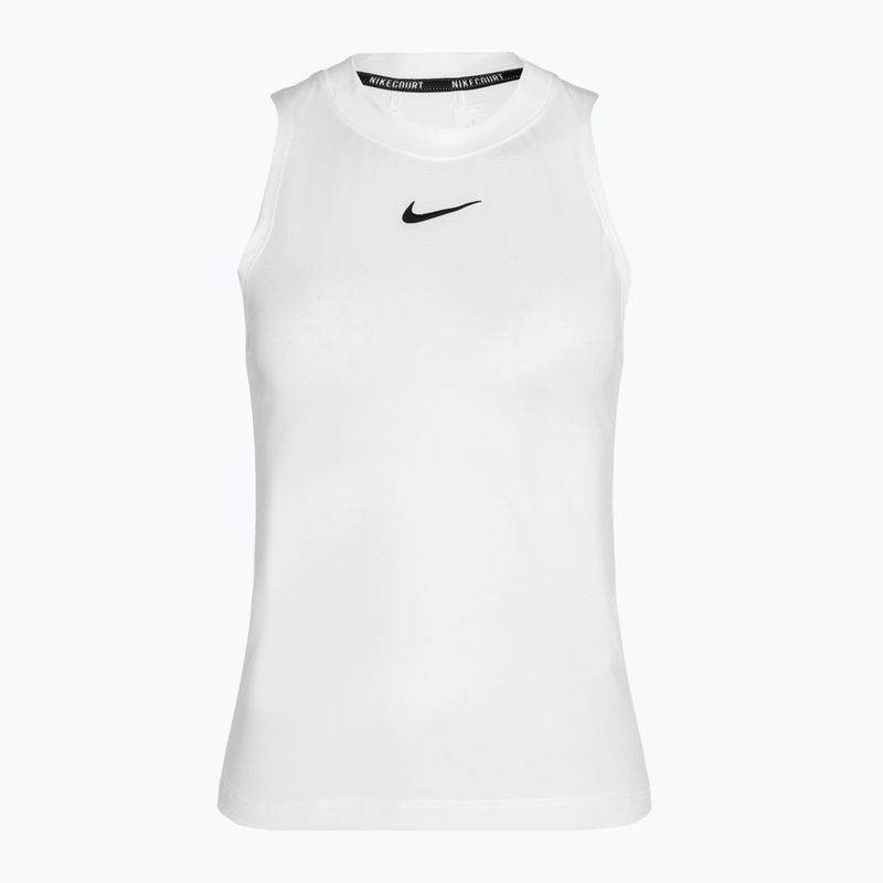 Жіноча тенісна майка Nike Court Dri-Fit Advantage Tank біла/чорна