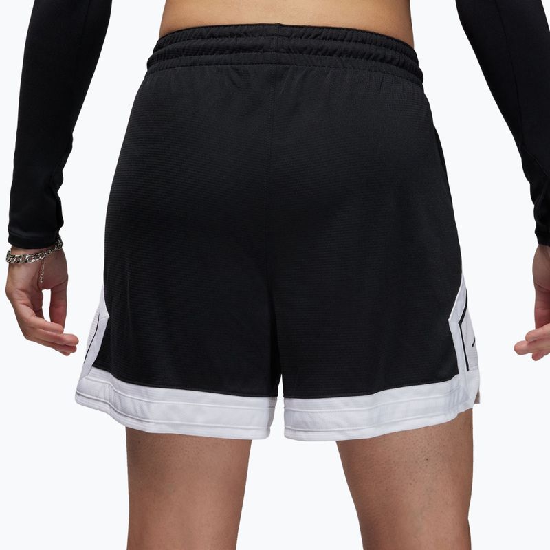Жіночі баскетбольні шорти Nike Jordan Sport Diamond 4" black/white/white/black 3
