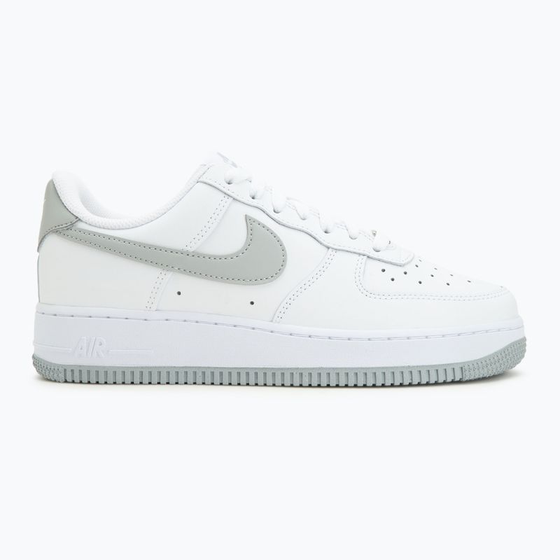 Кросівки чоловічі Nike Air Force 1 '07 white/white/light smoke grey 2