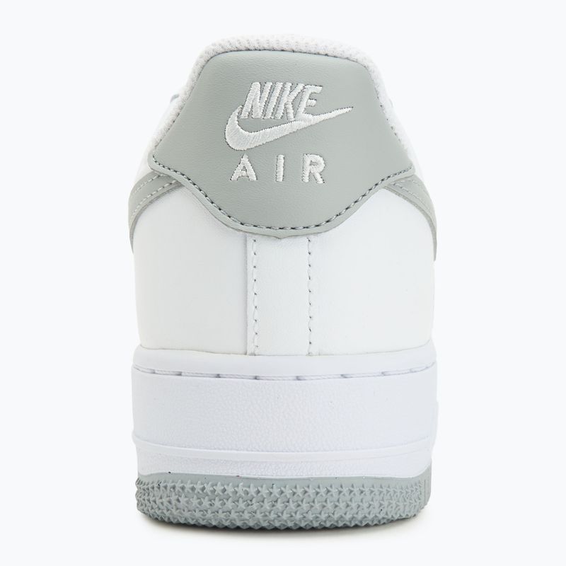 Кросівки чоловічі Nike Air Force 1 '07 white/white/light smoke grey 6