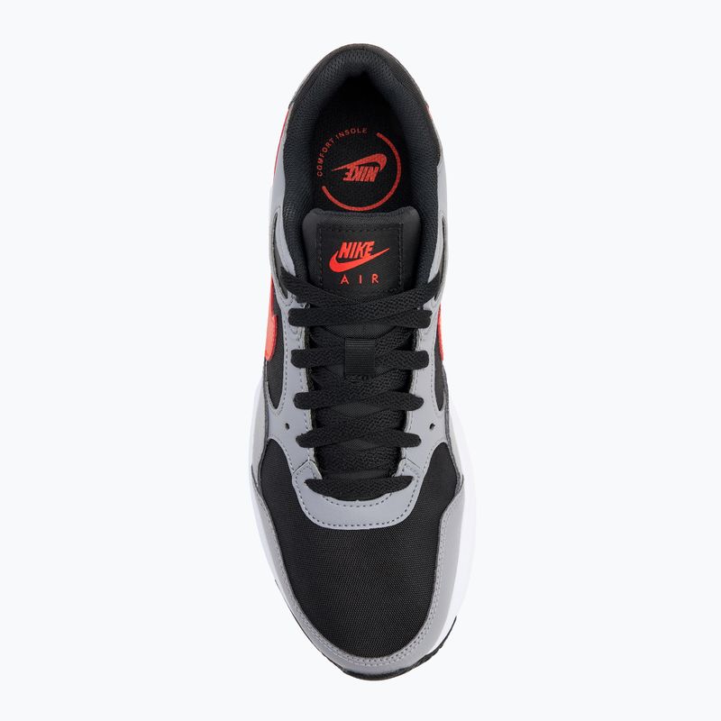 Кросівки чоловічі Nike Air Max SC black/cement gray/picante red 5