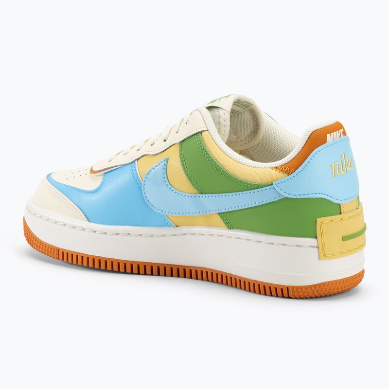 Кросівки жіночі Nike Air Force 1 Shadow coconut milk/aquarius blue/saturn 3