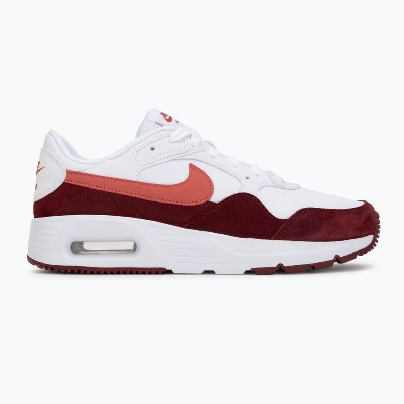Кросівки жіночі Nike Air Max SC white/team red/adobe 2
