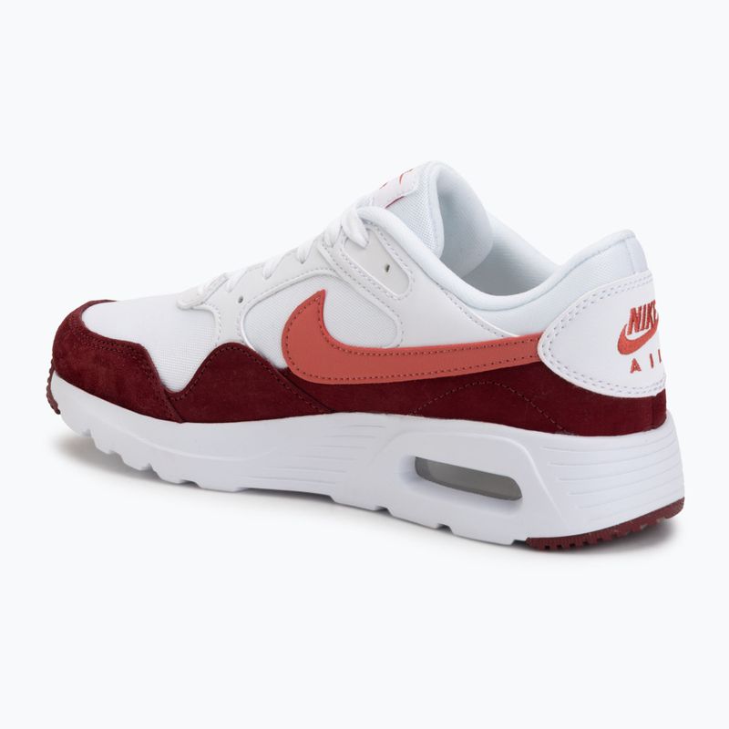 Кросівки жіночі Nike Air Max SC white/team red/adobe 3