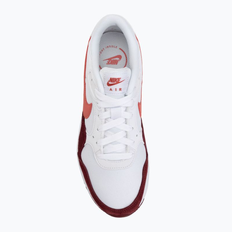 Кросівки жіночі Nike Air Max SC white/team red/adobe 5