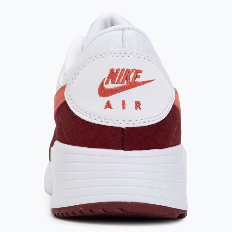 Кросівки жіночі Nike Air Max SC white/team red/adobe 6