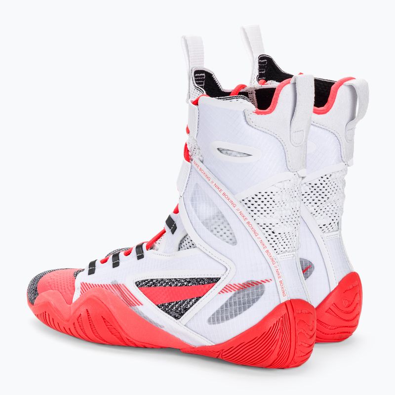 Кросівки боксерські Nike Hyperko 2 white/bright crimson/black 3