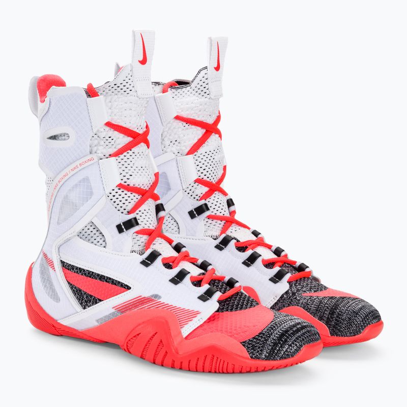 Кросівки боксерські Nike Hyperko 2 white/bright crimson/black 4